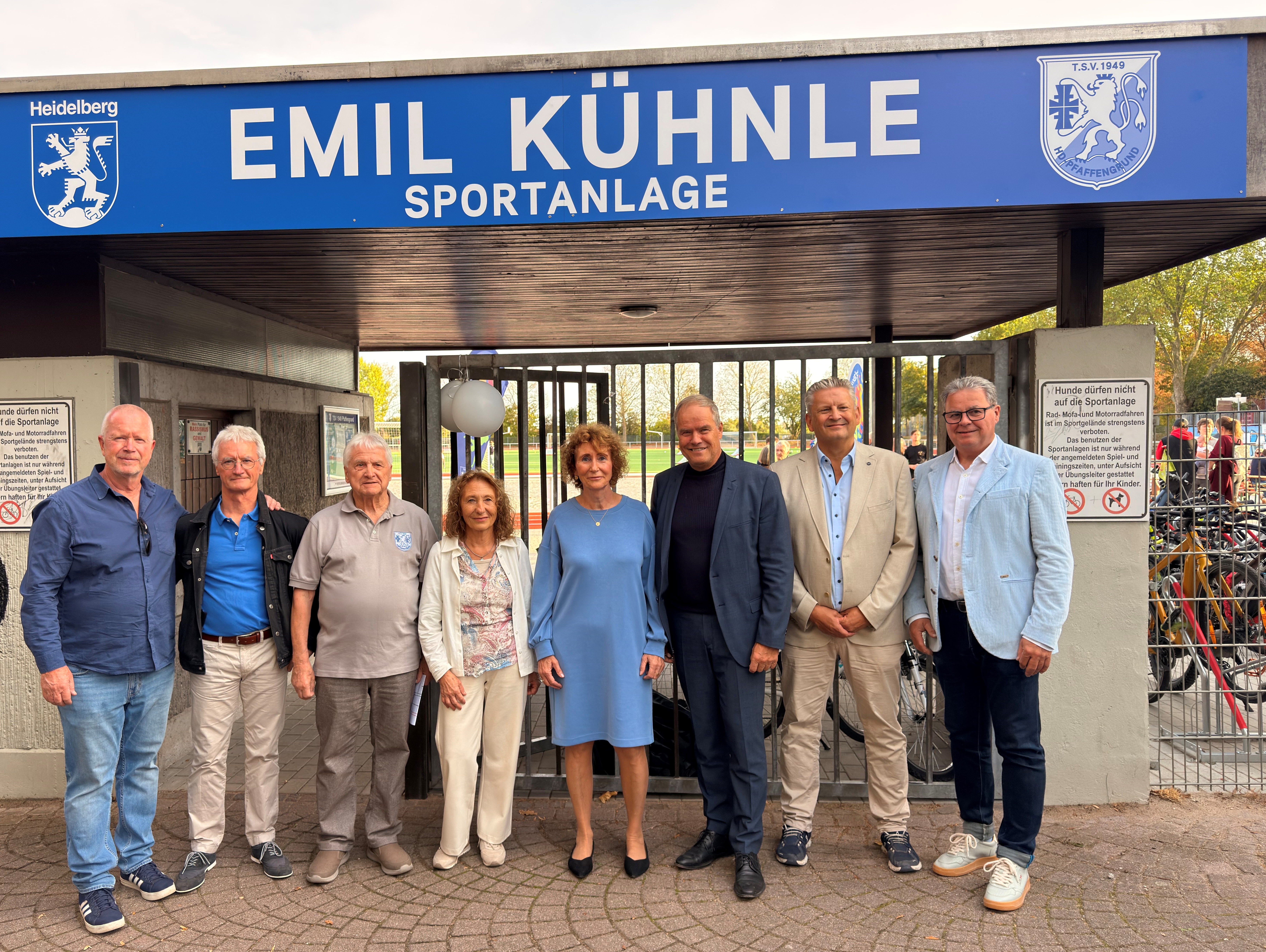 Sportanlage beim TSV Pfaffengrund nach umfassender Erneuerung offiziell eingeweiht